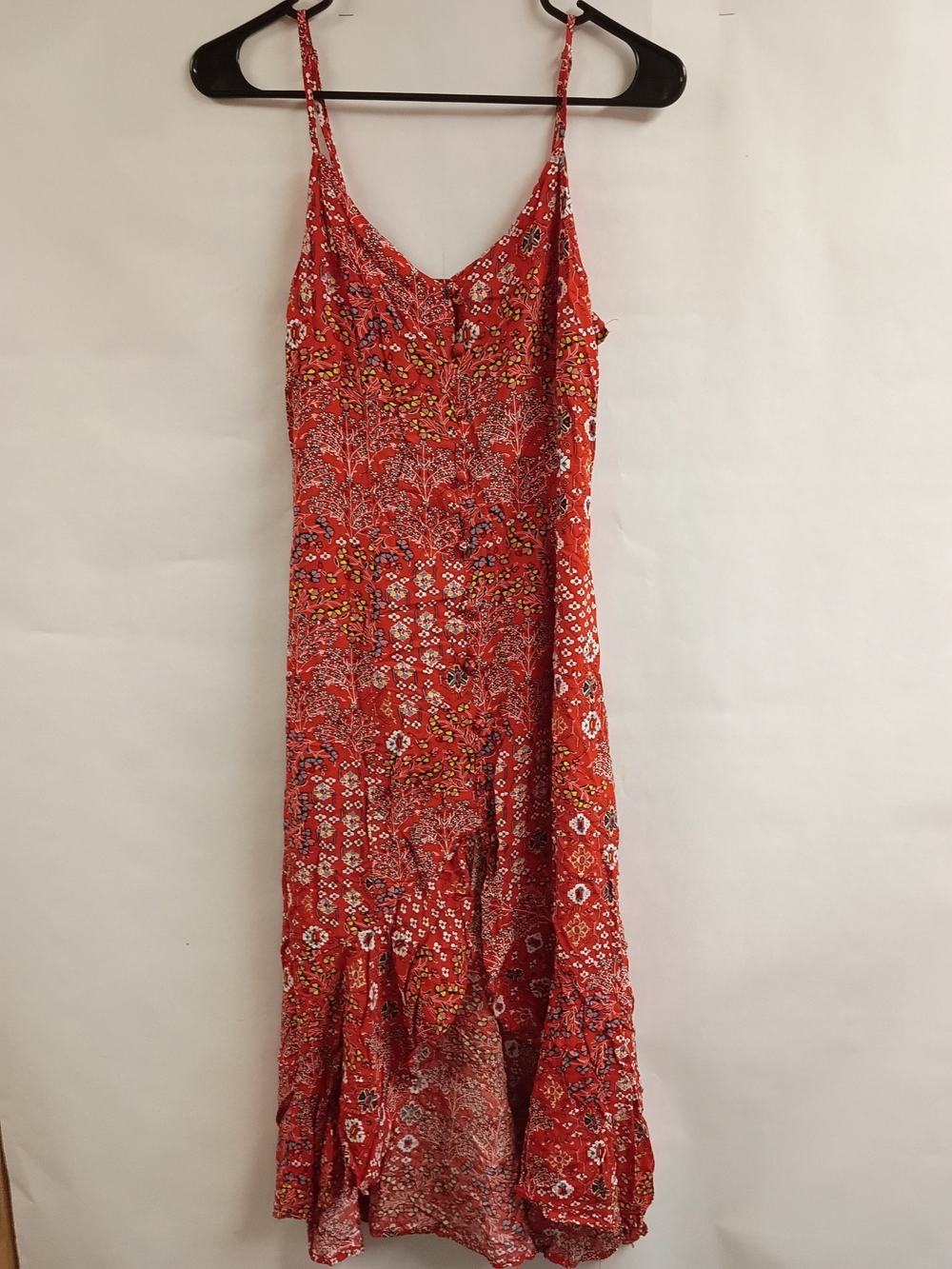 Abel The Label Floral "Lola" Maxi Button Front Dress